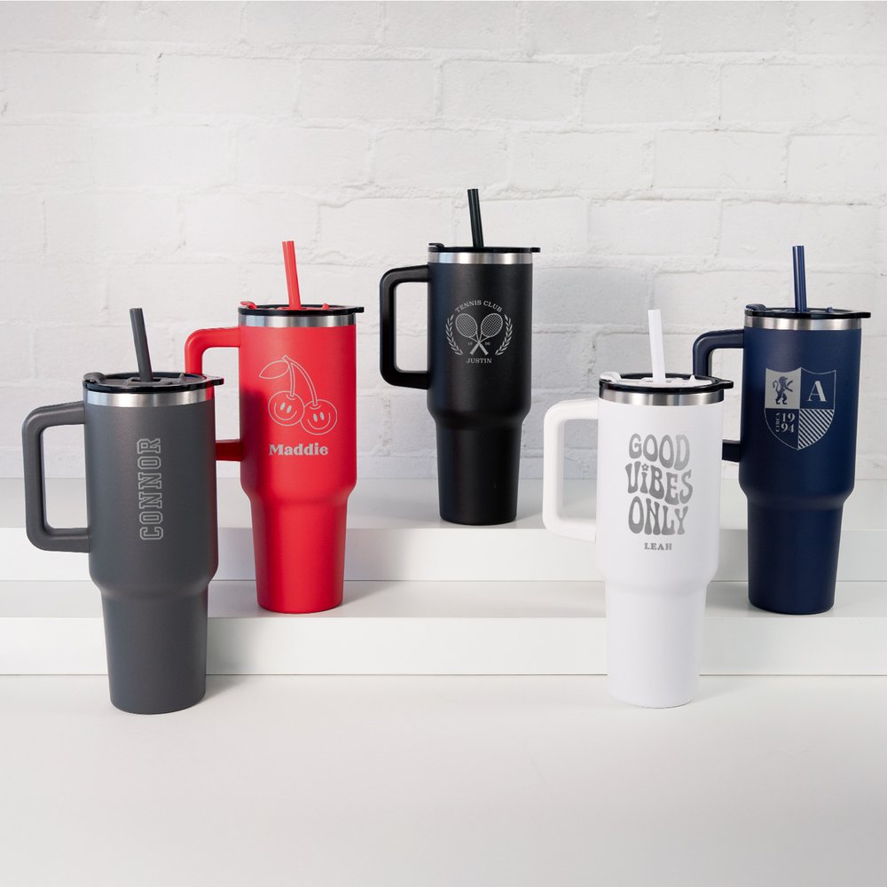 Pinnacle 40 oz Straw Tumbler